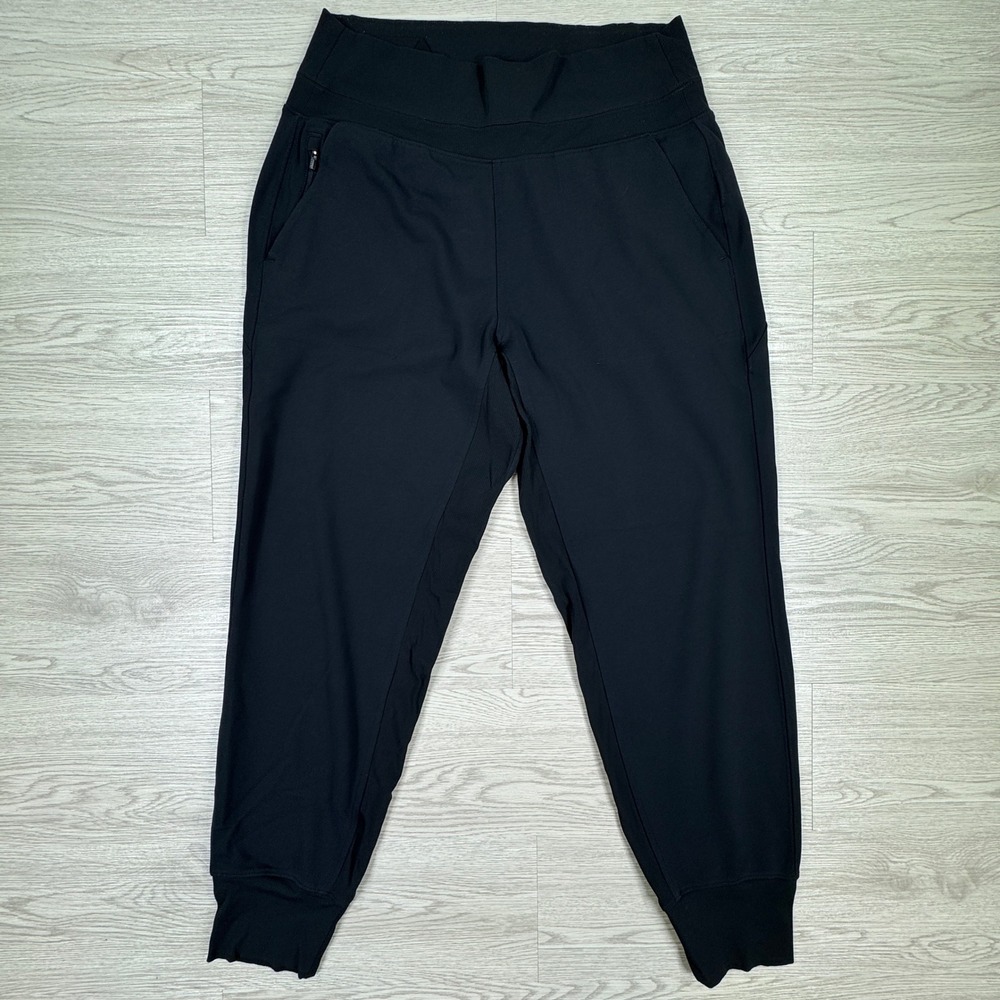 Athleta Women's Joggers Trekkie North Black Size Medium High Rise Hiking Pants